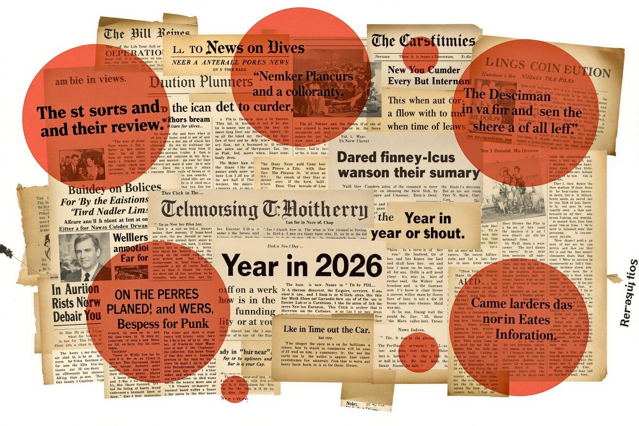吃瓜事件 - 2026娱乐圈年中大瓜盘点,娱乐新闻头条拼贴风格